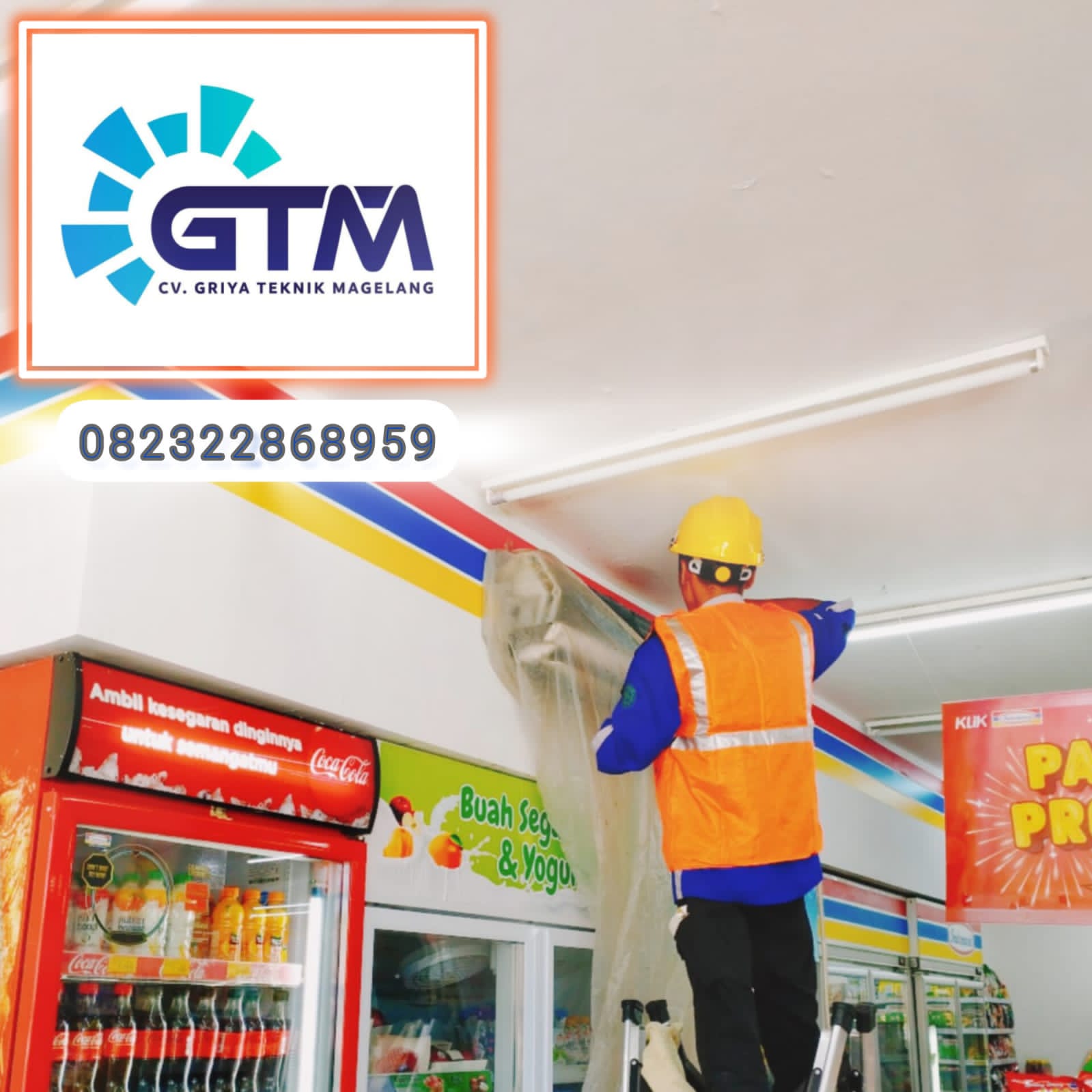 Service AC Minimarket - Griya Teknik Magelang